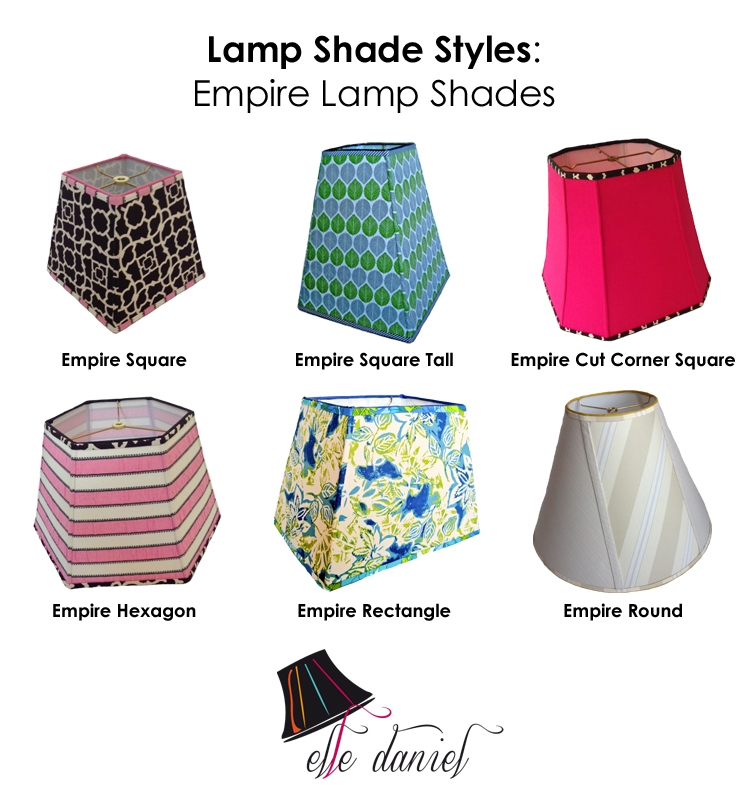 Lampshade Shapes Elle Daniel